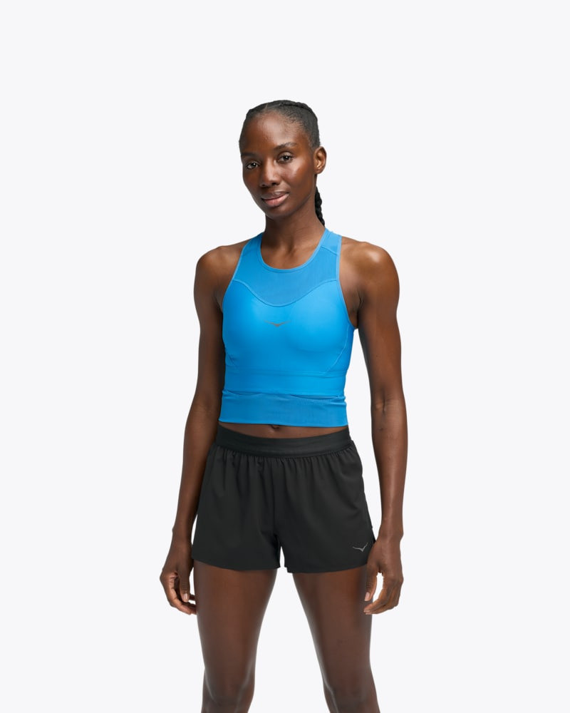 Women's Race Day Bra in Hoka Blue 1