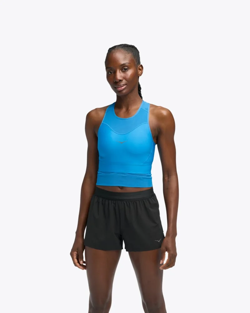 Women's Race Day Bra in Hoka Blue - 1