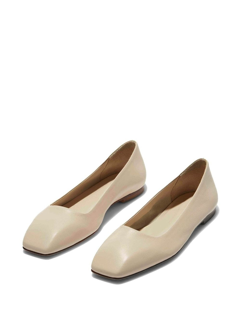 Aeyde leather ballerina shoes outlook