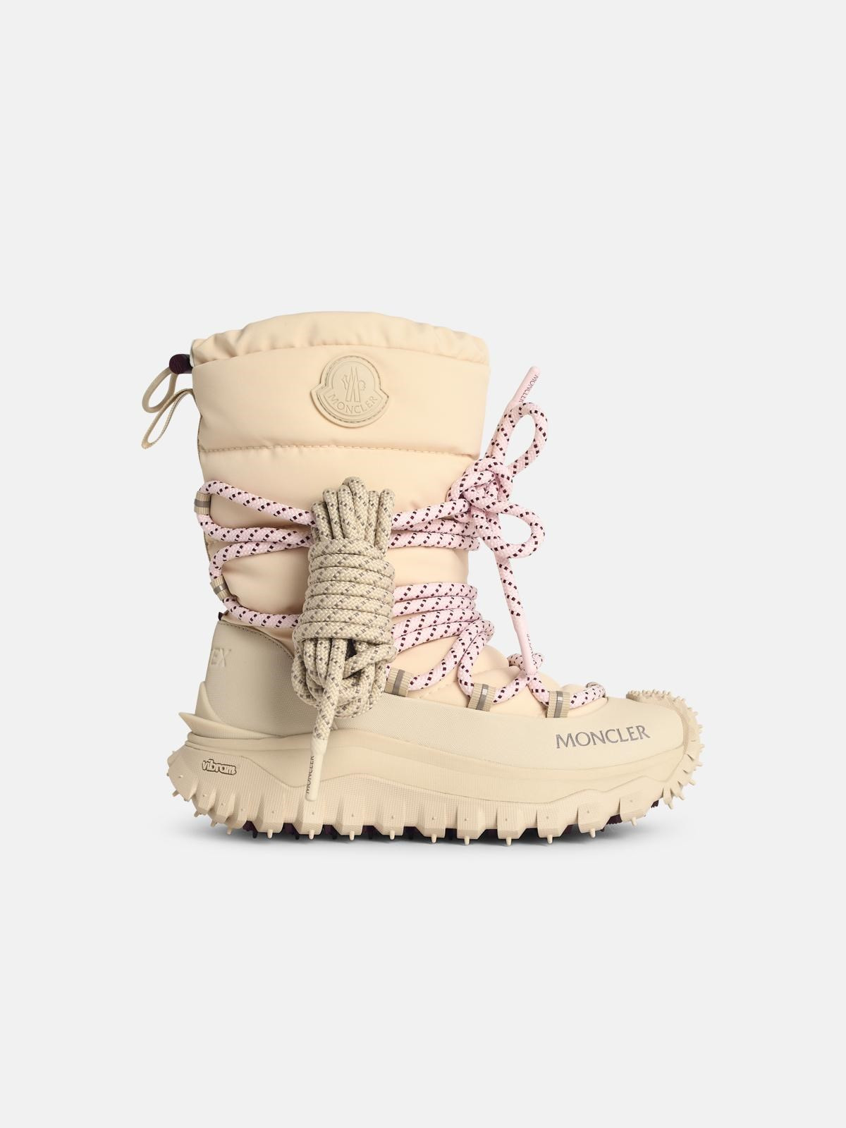 'TRAILGRIP APRÈS' HIGH IVORY POLYAMIDE BLEND BOOTS - 1