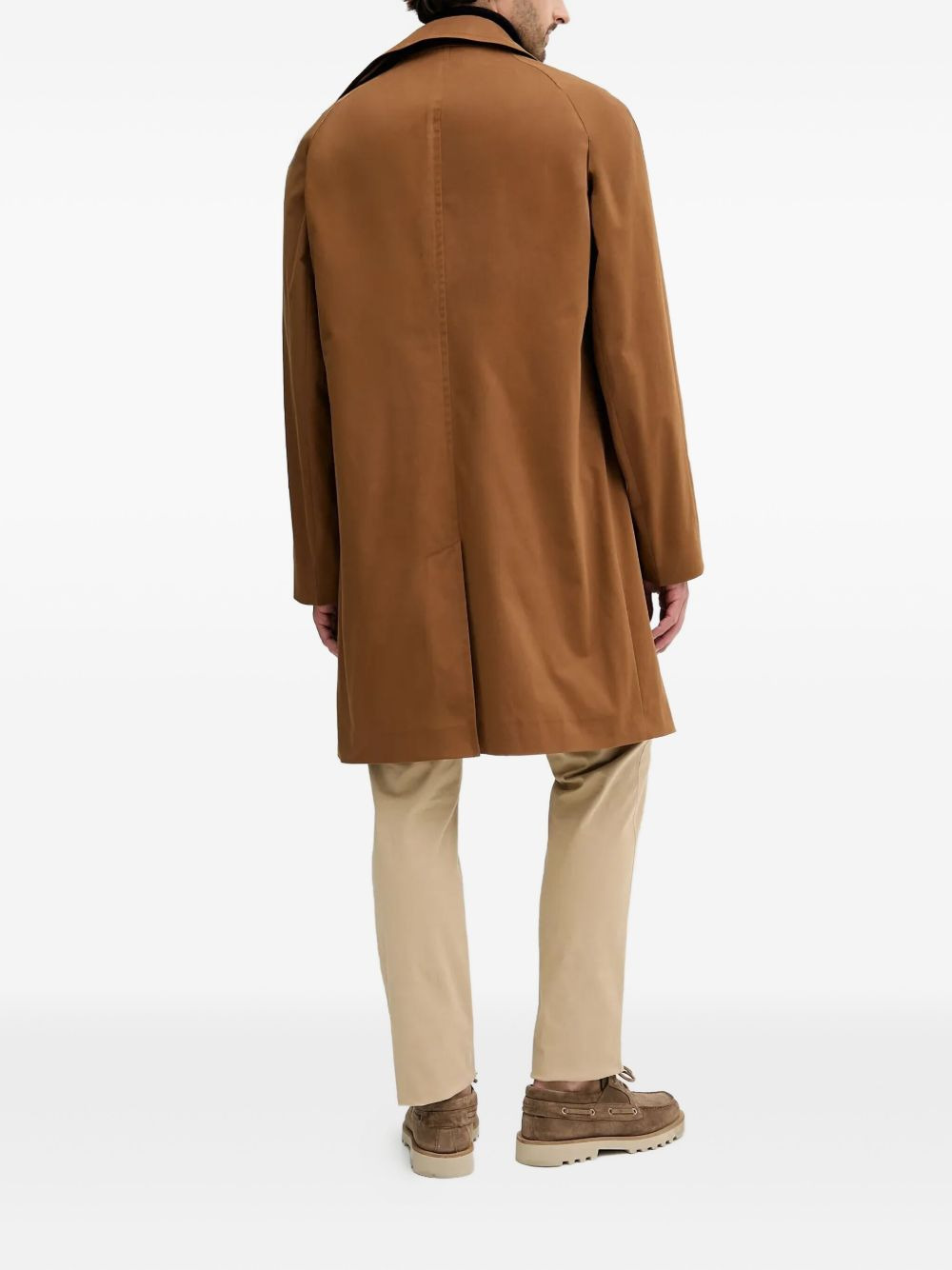 button-fastening coat - 3