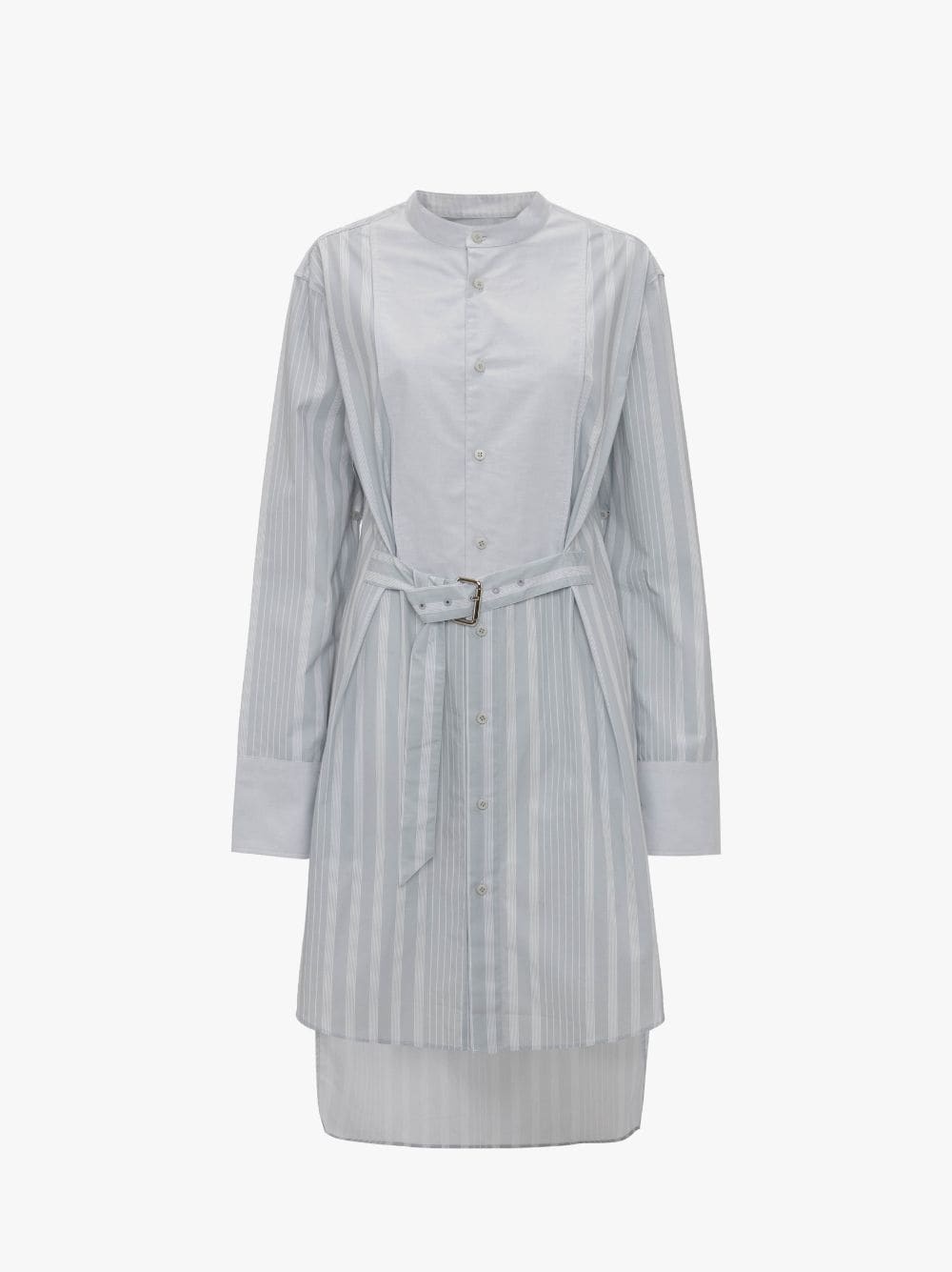 TUXEDO SHIRT DRESS - 1