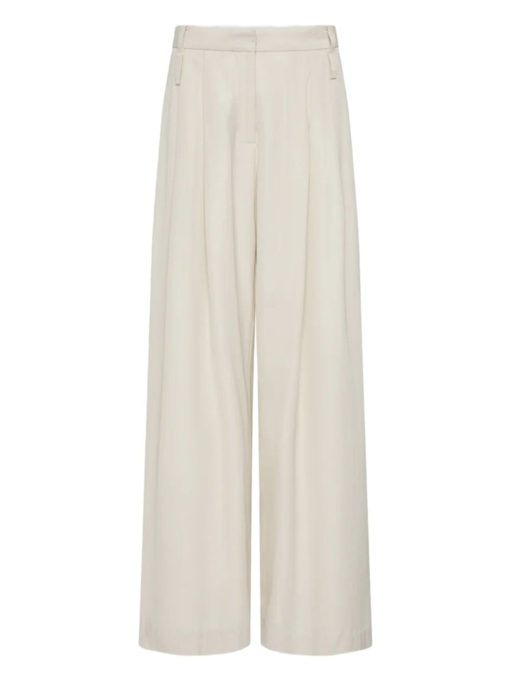 pleated trousers - 1