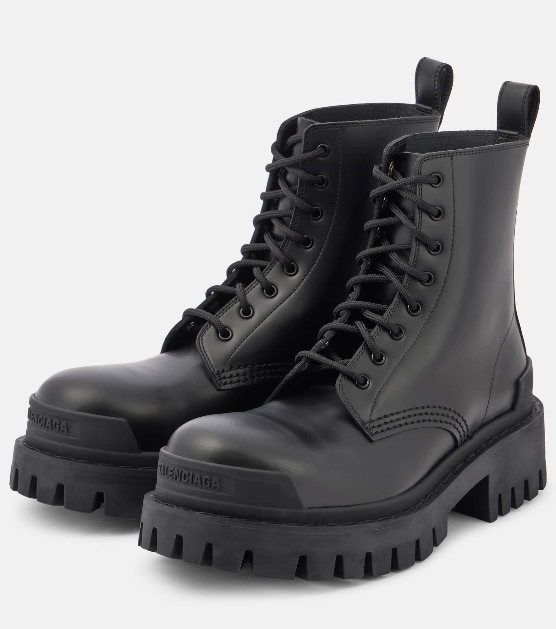 Strike leather ankle boots - 5