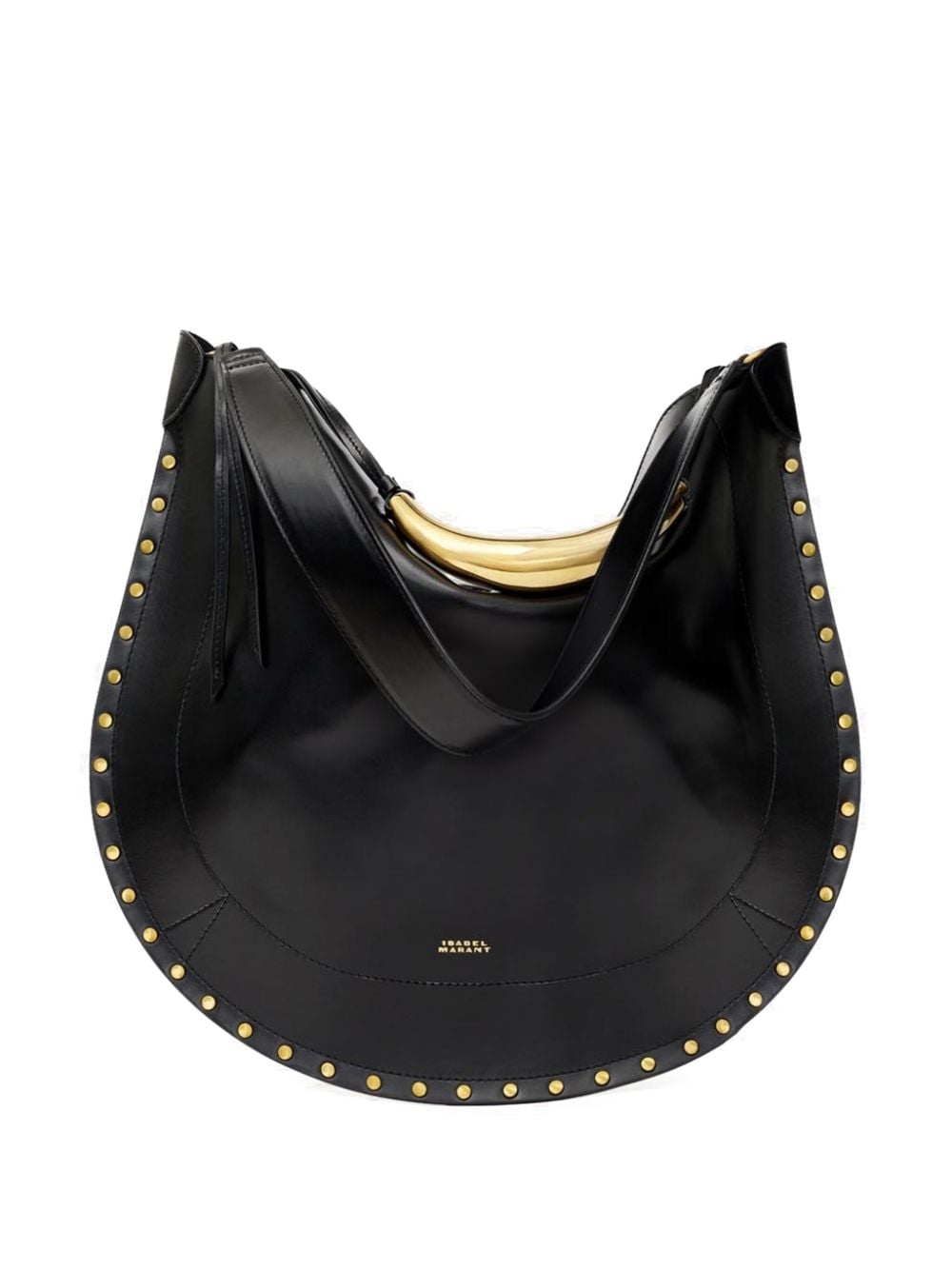 gold detailed shoulder bag - 1