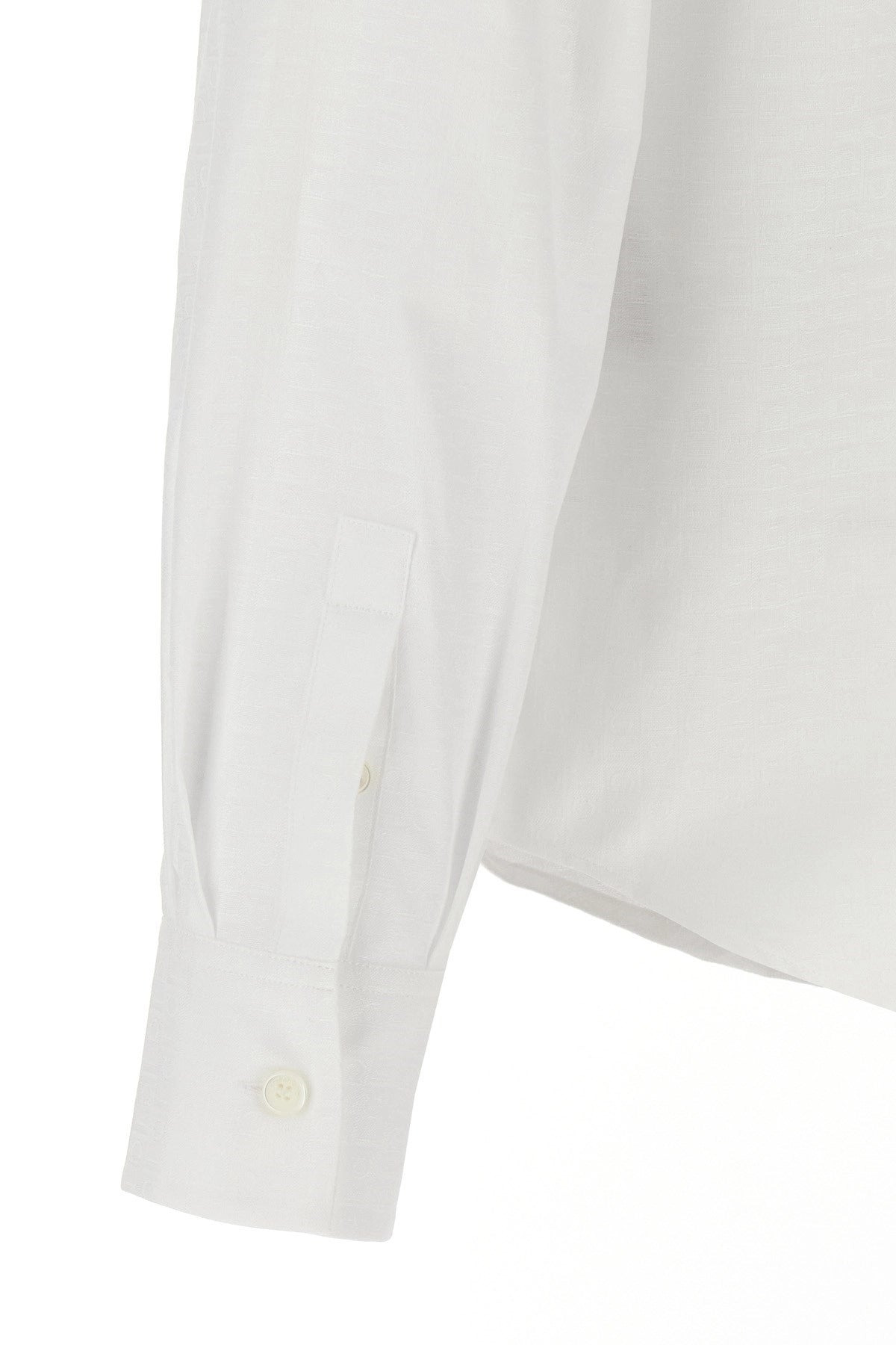 Ferragamo Men 'Gancini' Jacquard Shirt - 4