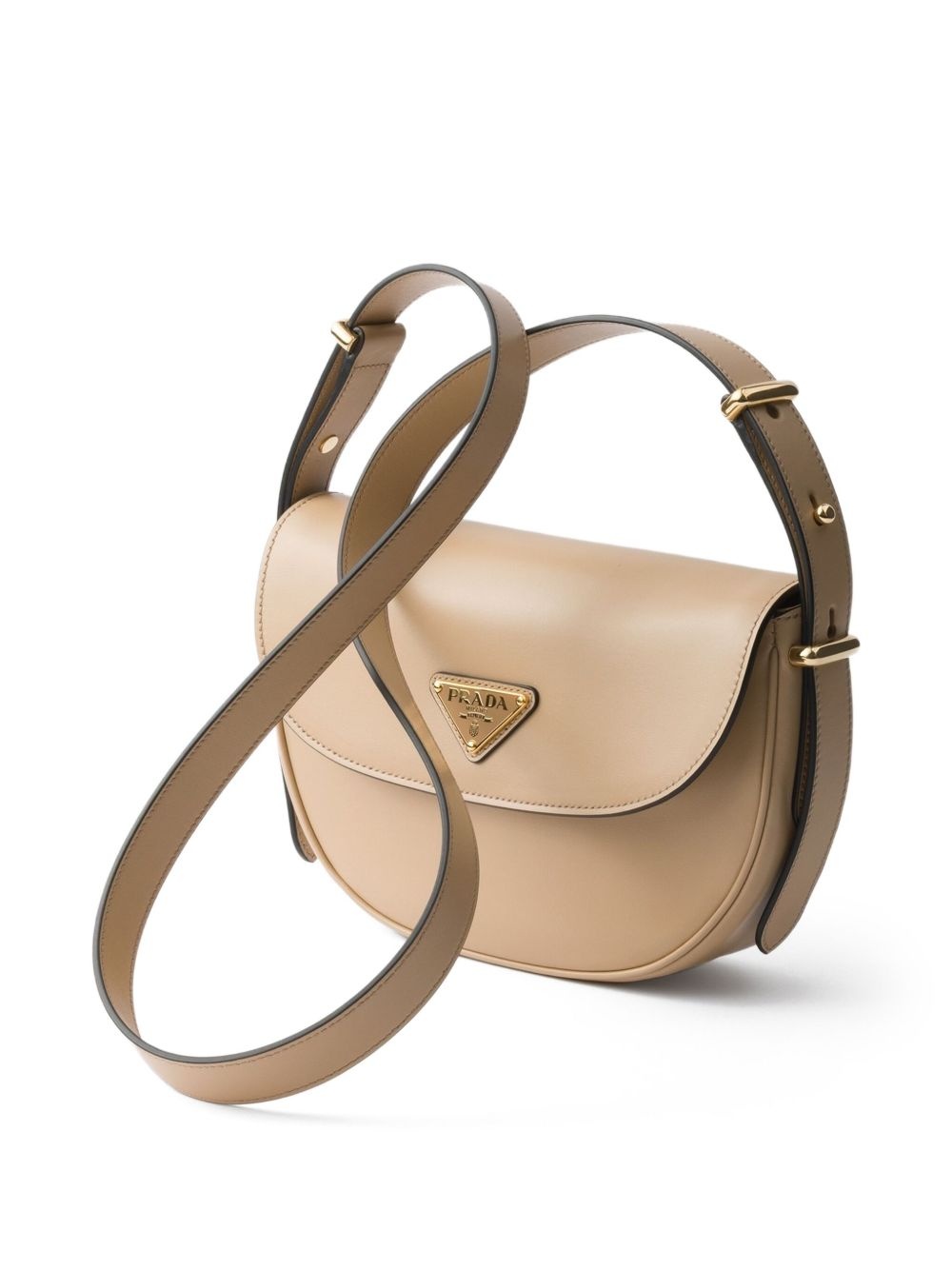 Arqué leather shoulder bag - 3