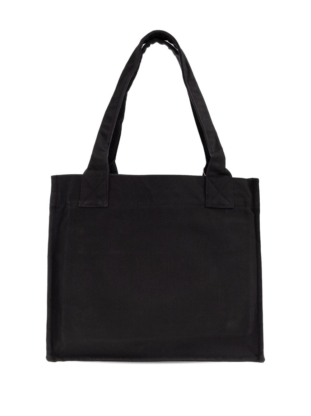 logo-embroidered tote bag - 3