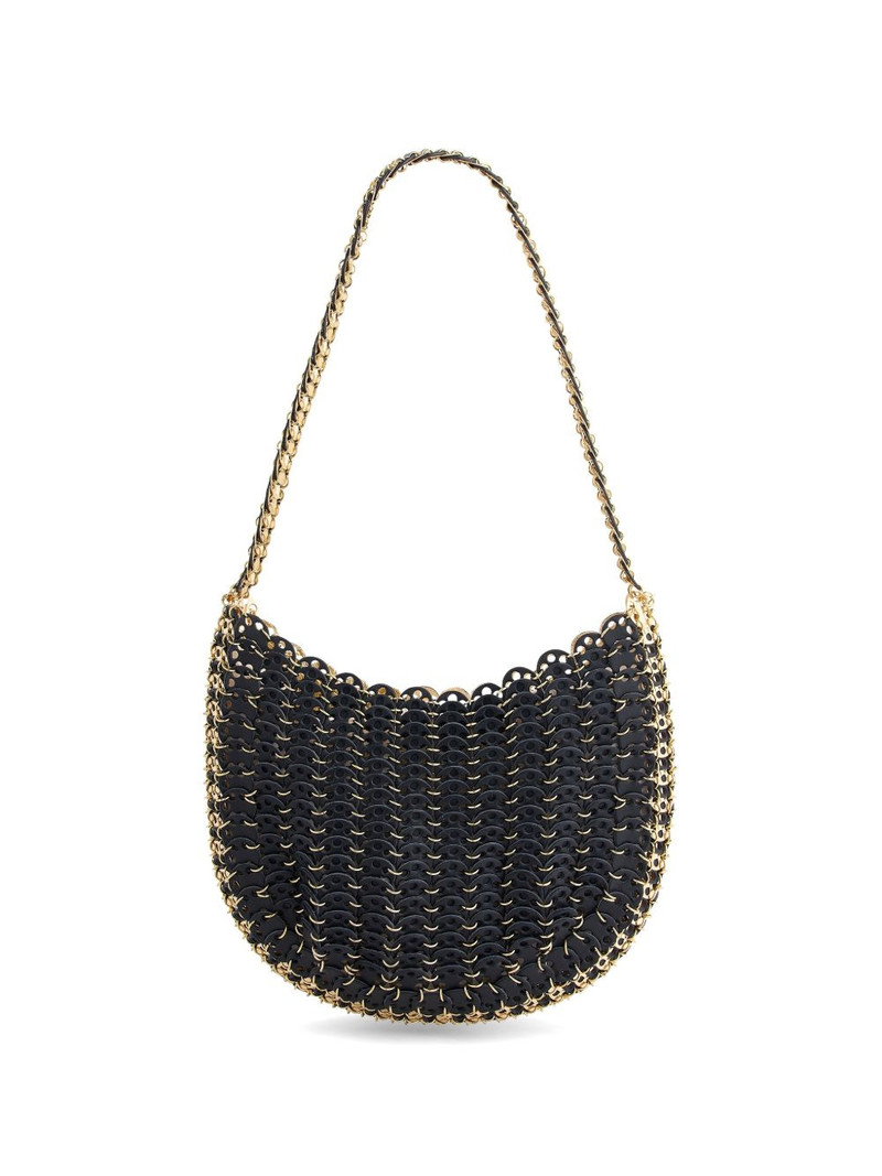 Moon reversible leather shoulder bag 4