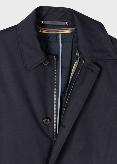 Paul Smith 'Storm System' Wool Mac With Detachable Gilet outlook