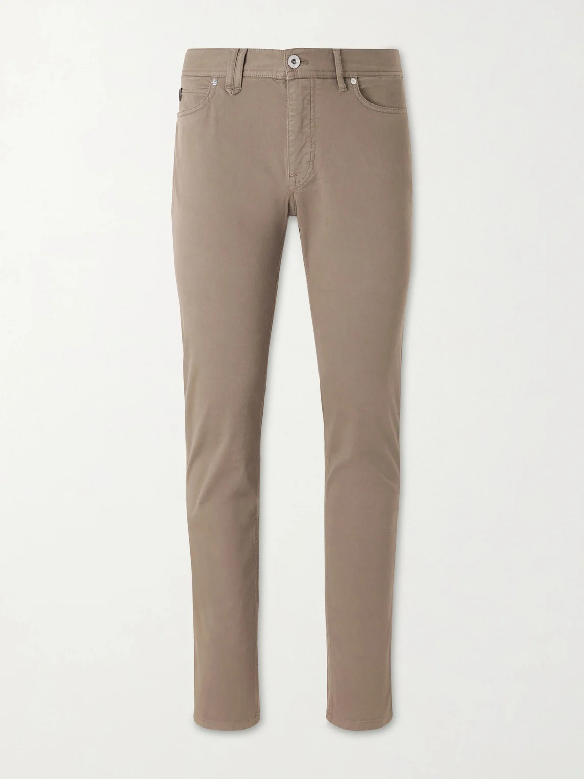 Meribel Straight-Leg Cotton-Blend Trousers - 1