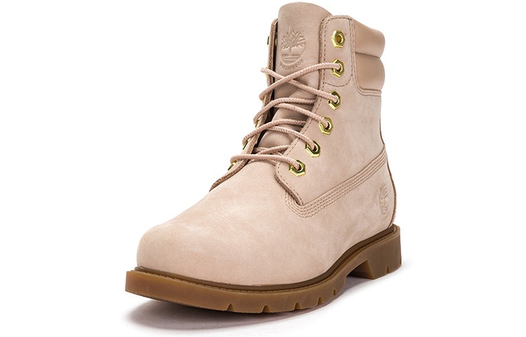 (WMNS) Timberland Linden Woods 6 Inch Waterproof Boots 'Light Beige Nubuck' A5N35W - 3