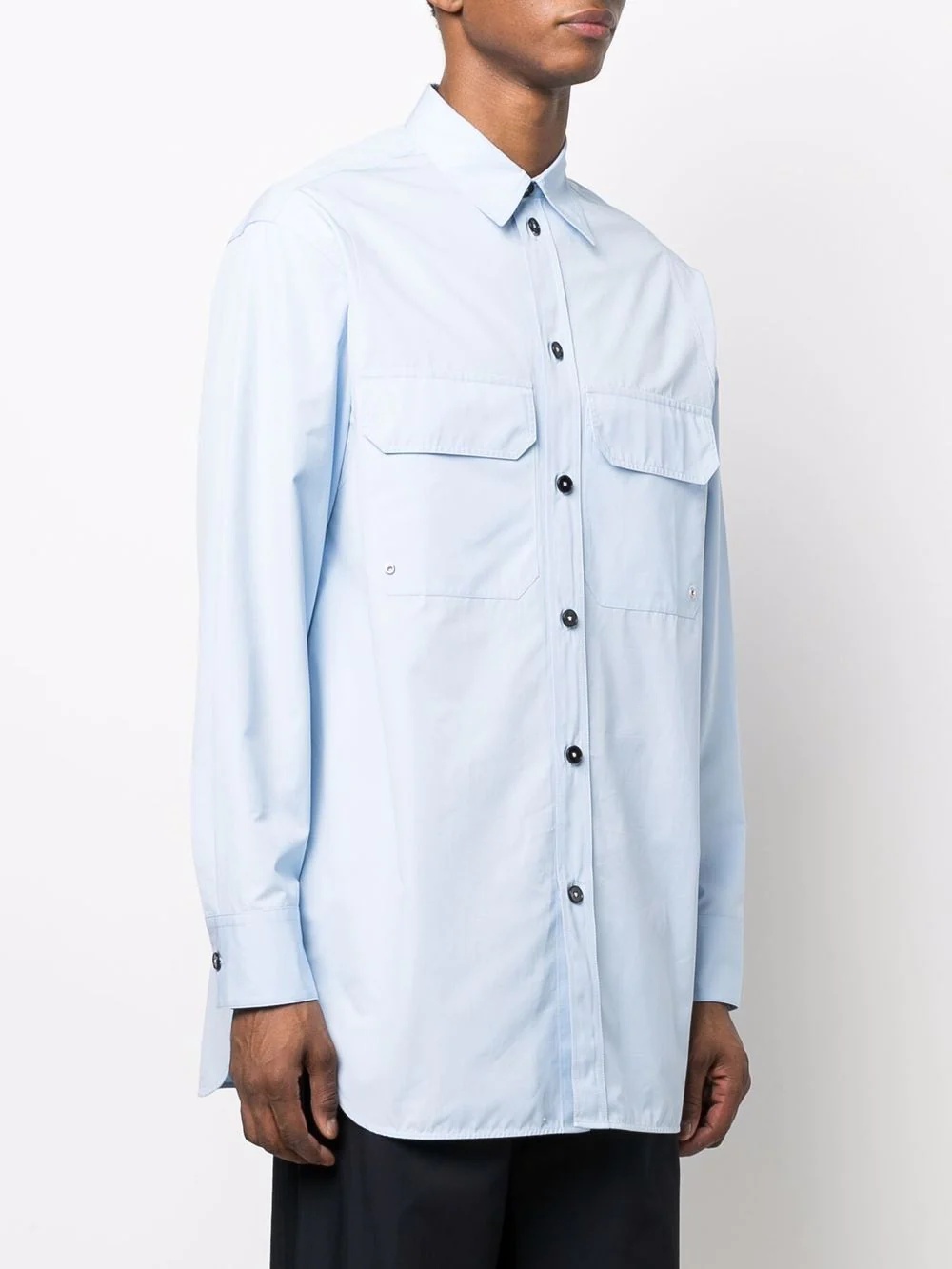 oversized cotton shirt - 3