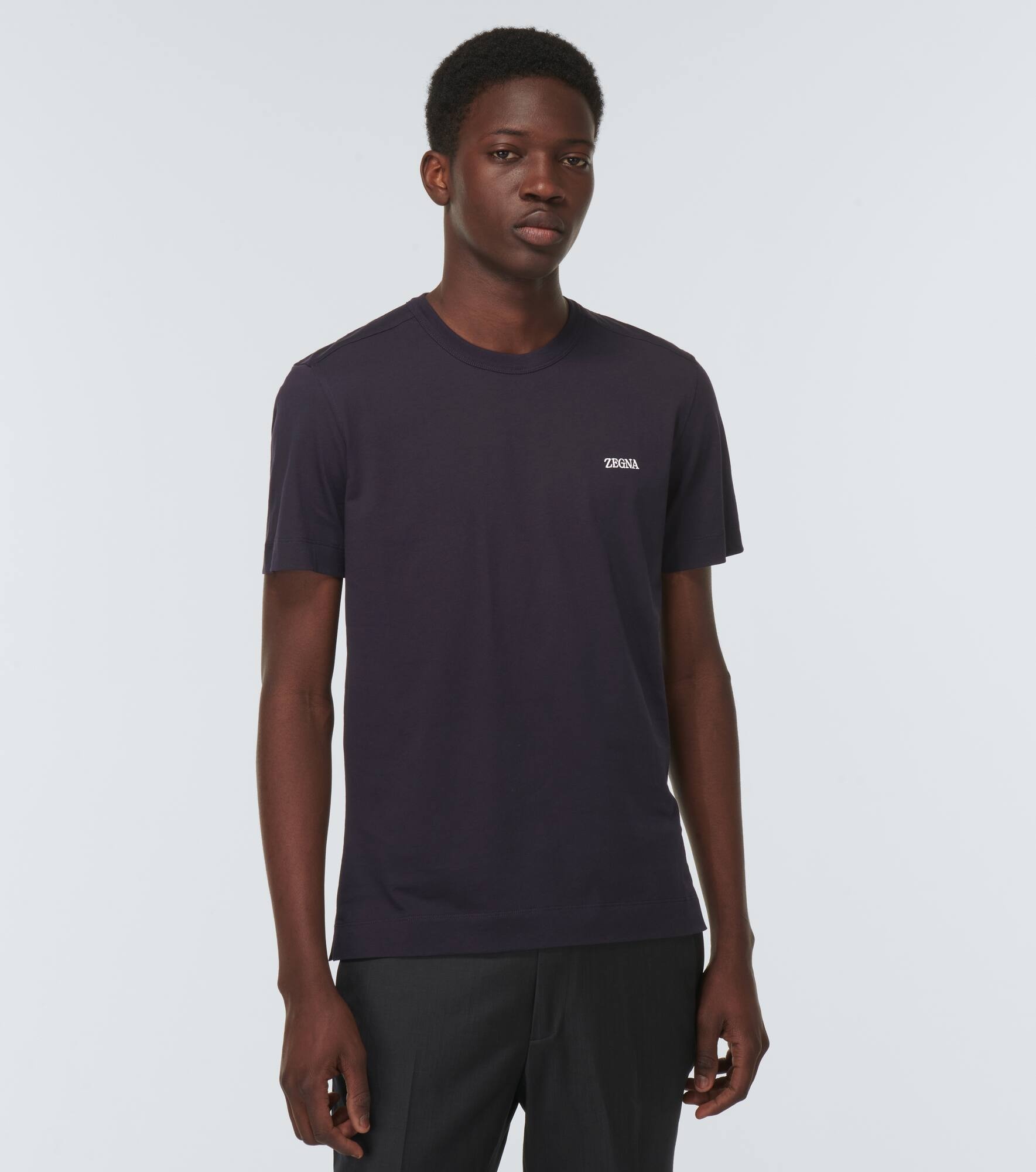 Logo cotton T-shirt - 3
