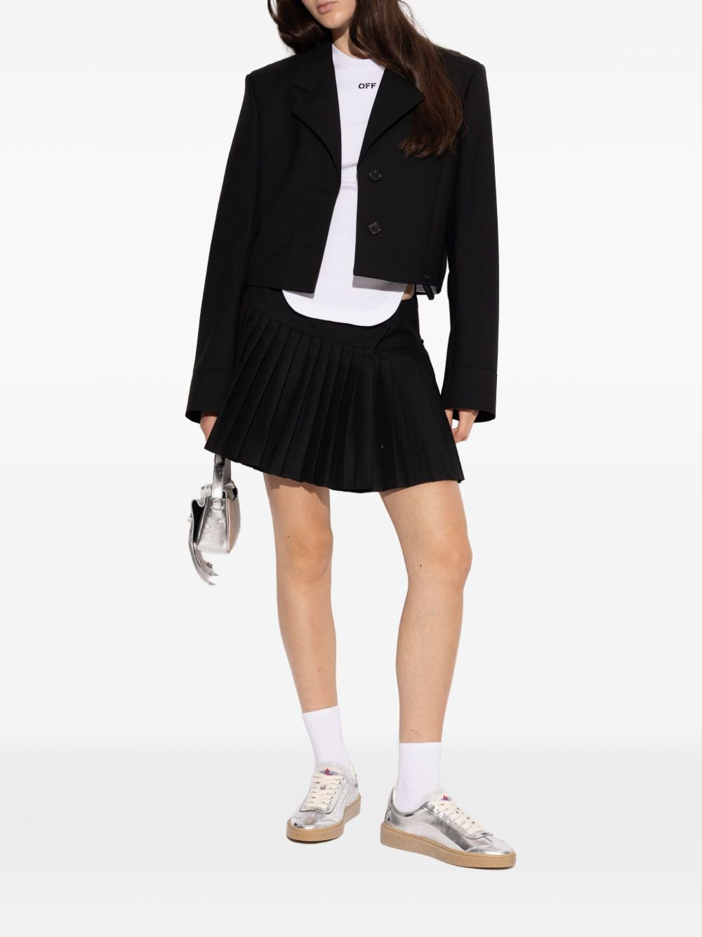 Rider lace-up leather sneakers - 5