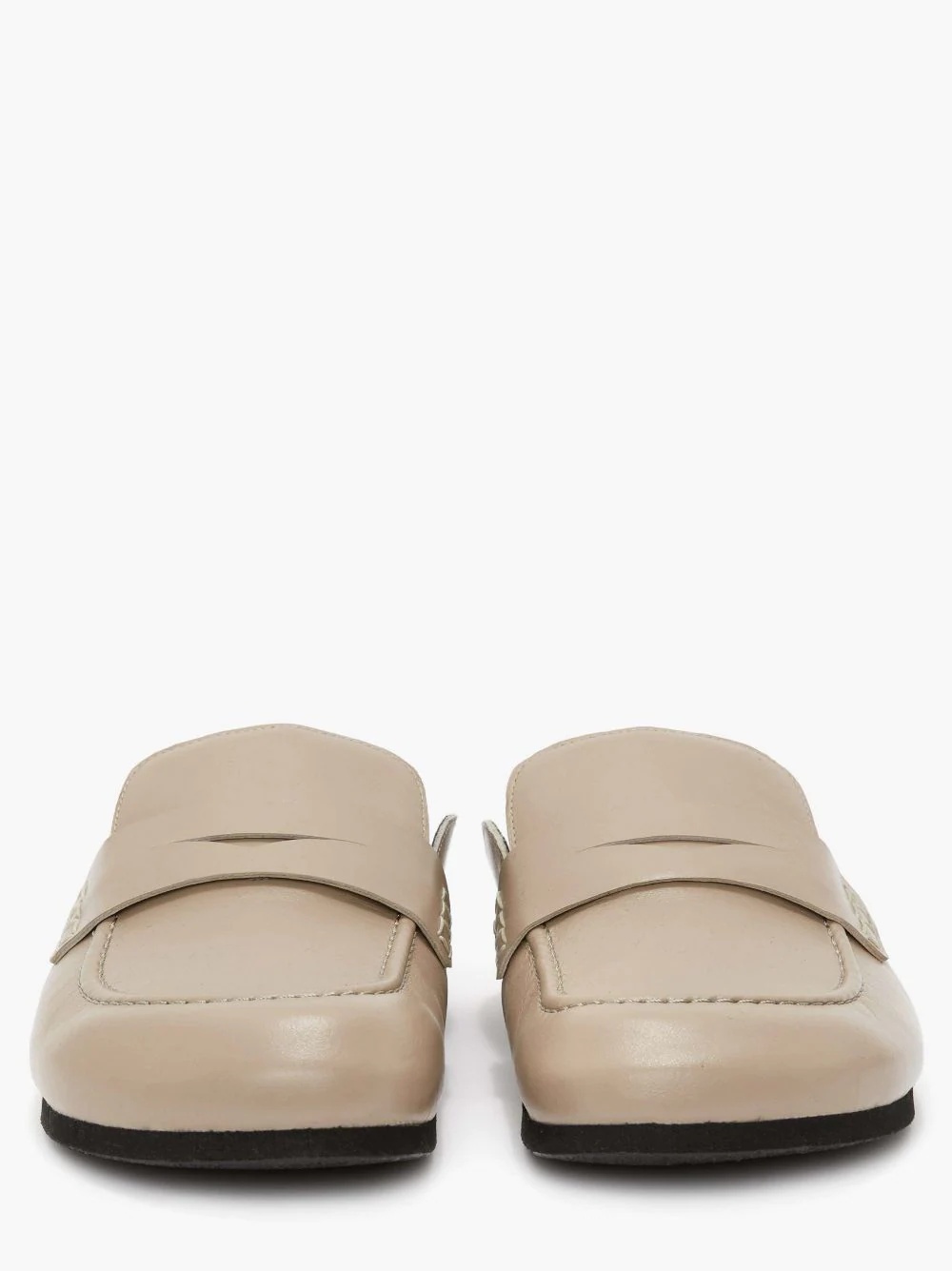 MEN'S LEATHER LOAFER MULES - 3