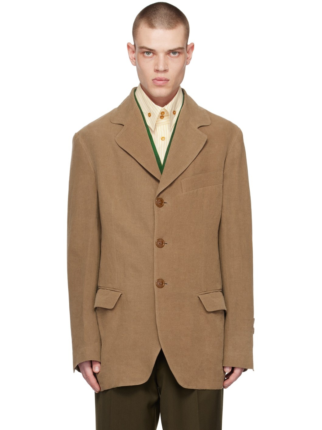 Brown Wreck Blazer - 1