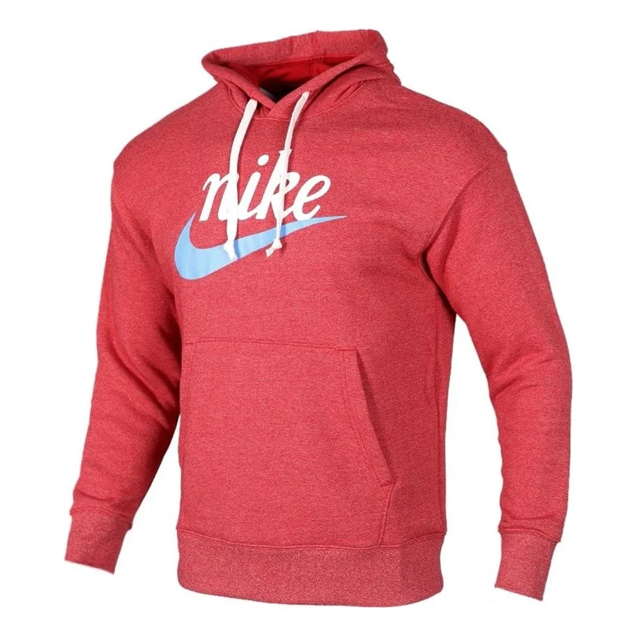 Nike Heritage Logo Printing Pullover Red BV2934-657 - 1