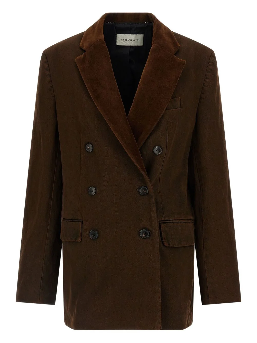 Dries Van Noten Women Bafya Double-Breasted Jacket - 1