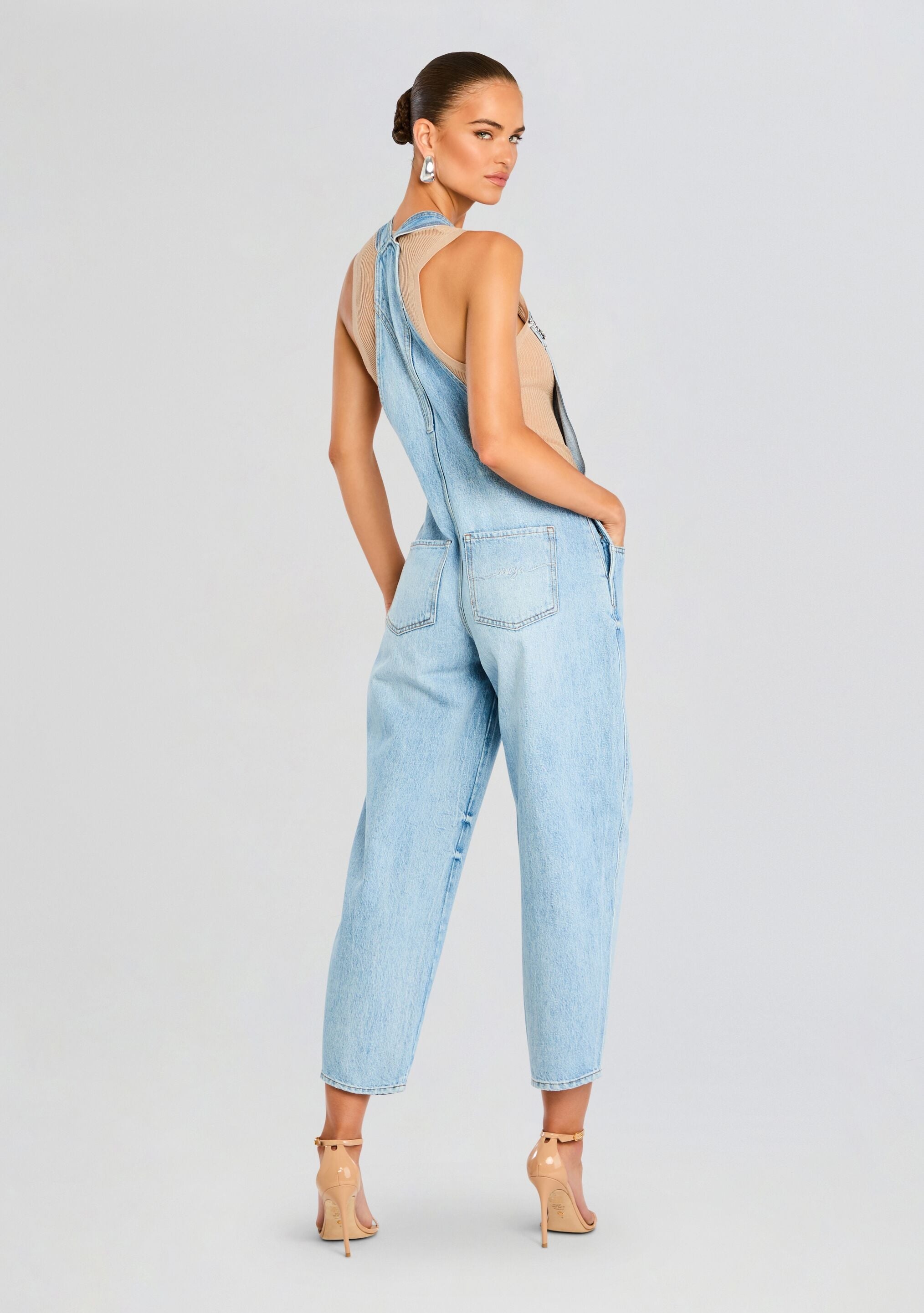 JESAMINE BARREL CARPENTER OVERALLS - 4