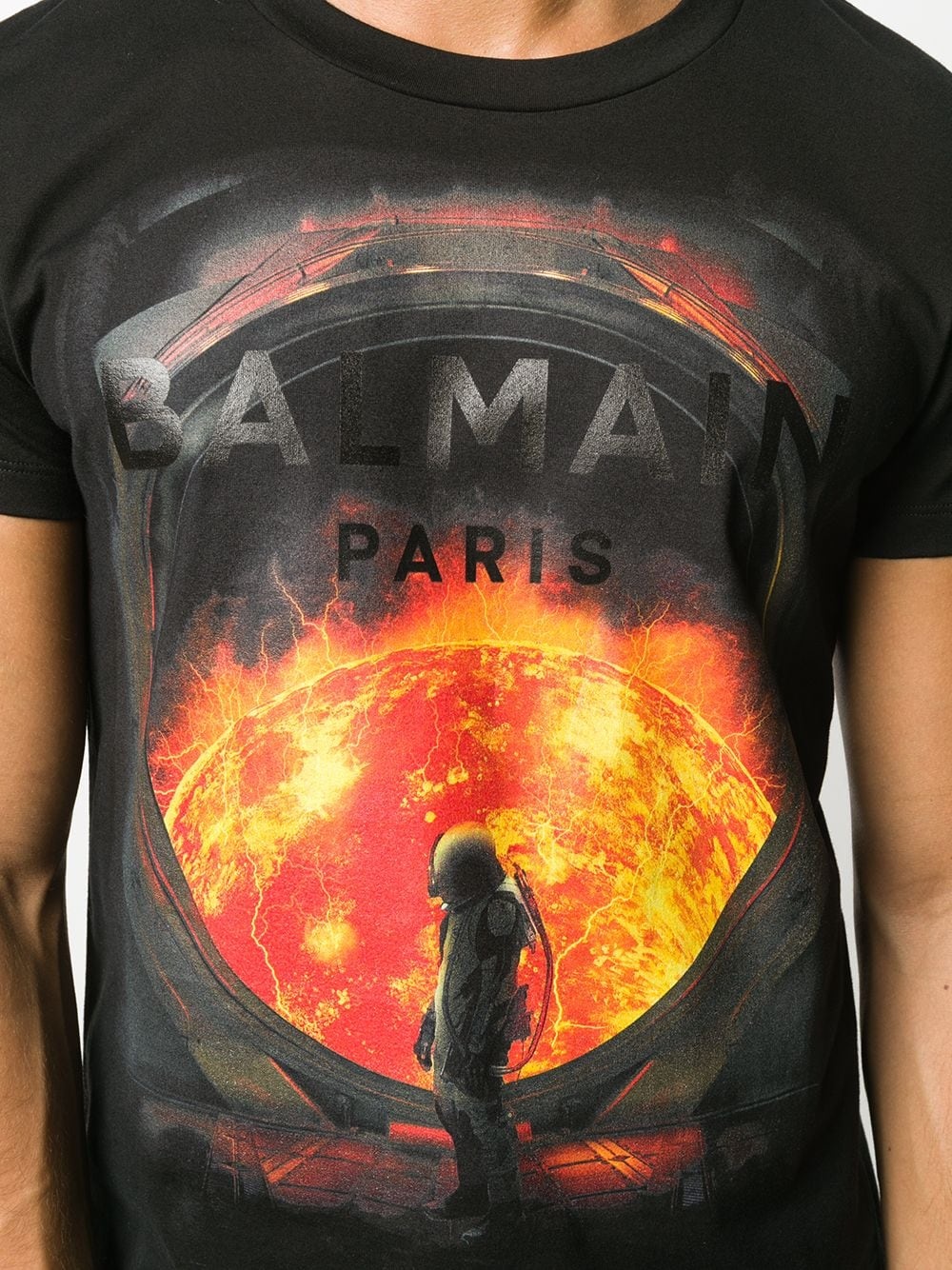 sci-fi print t-shirt - 5