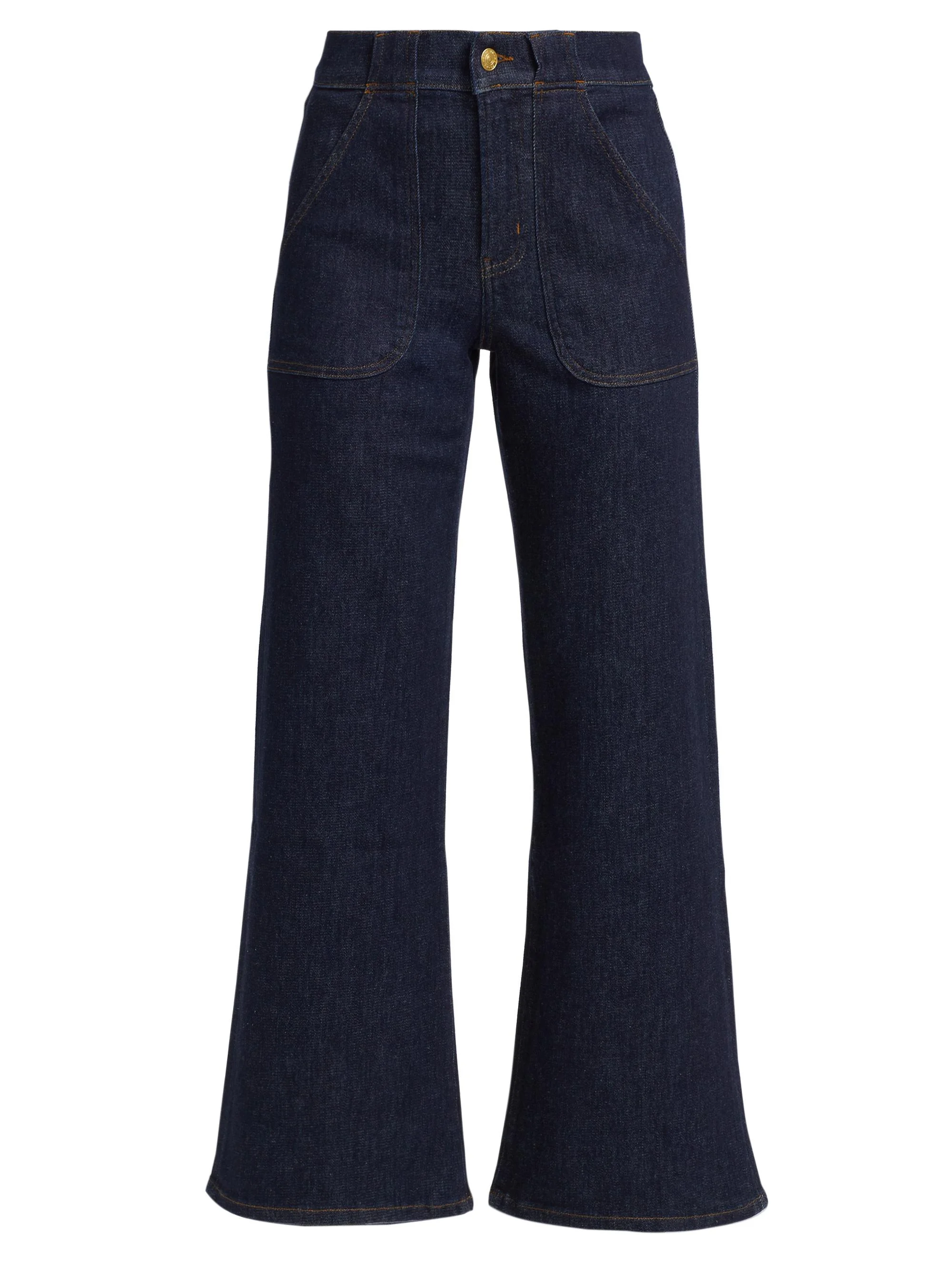 Women's Modern Pocket Mid-Rise Jeans - Rinse - 1