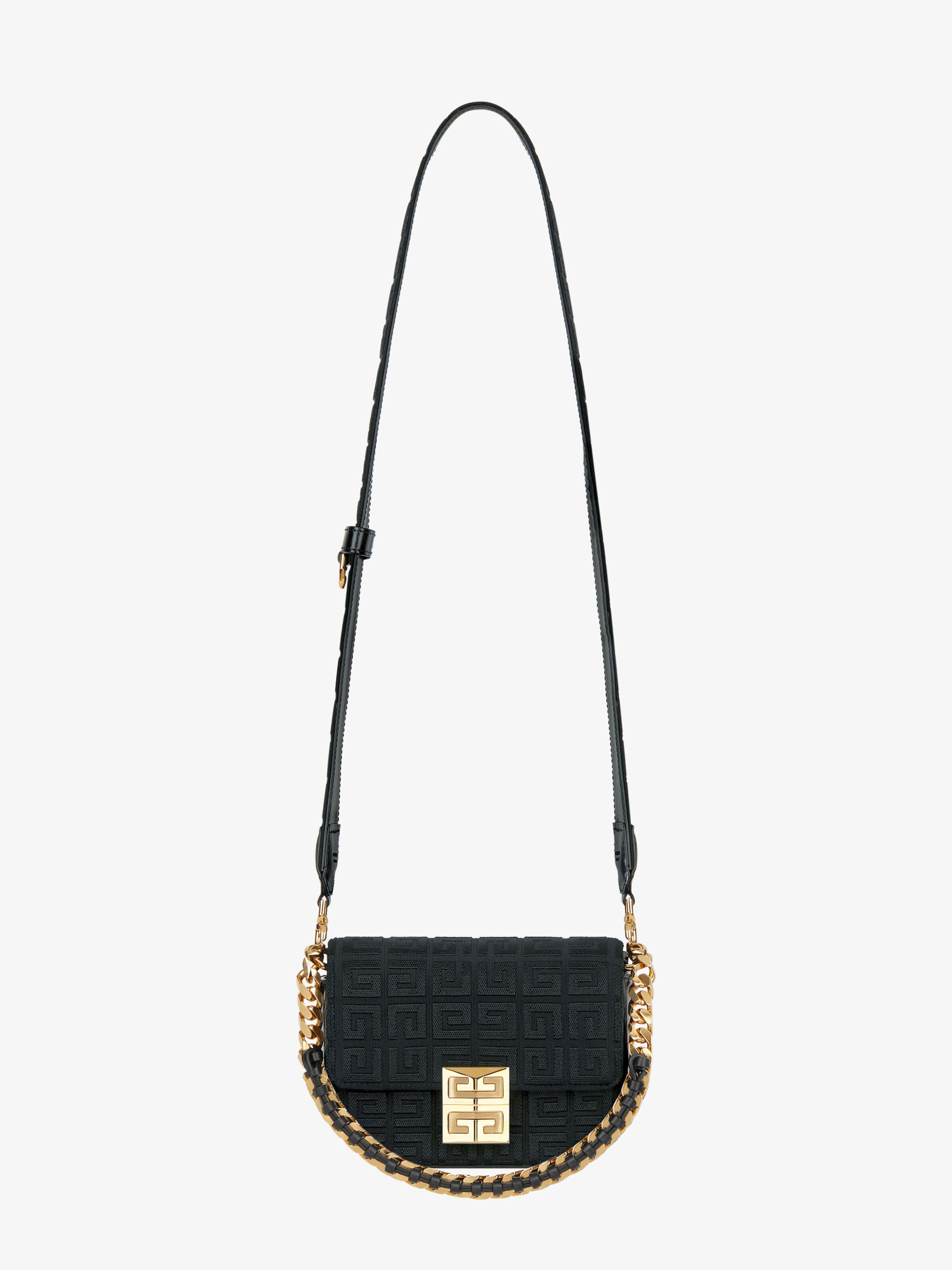 SMALL 4G BAG IN 4G EMBROIDERY WITH CHAIN - 2
