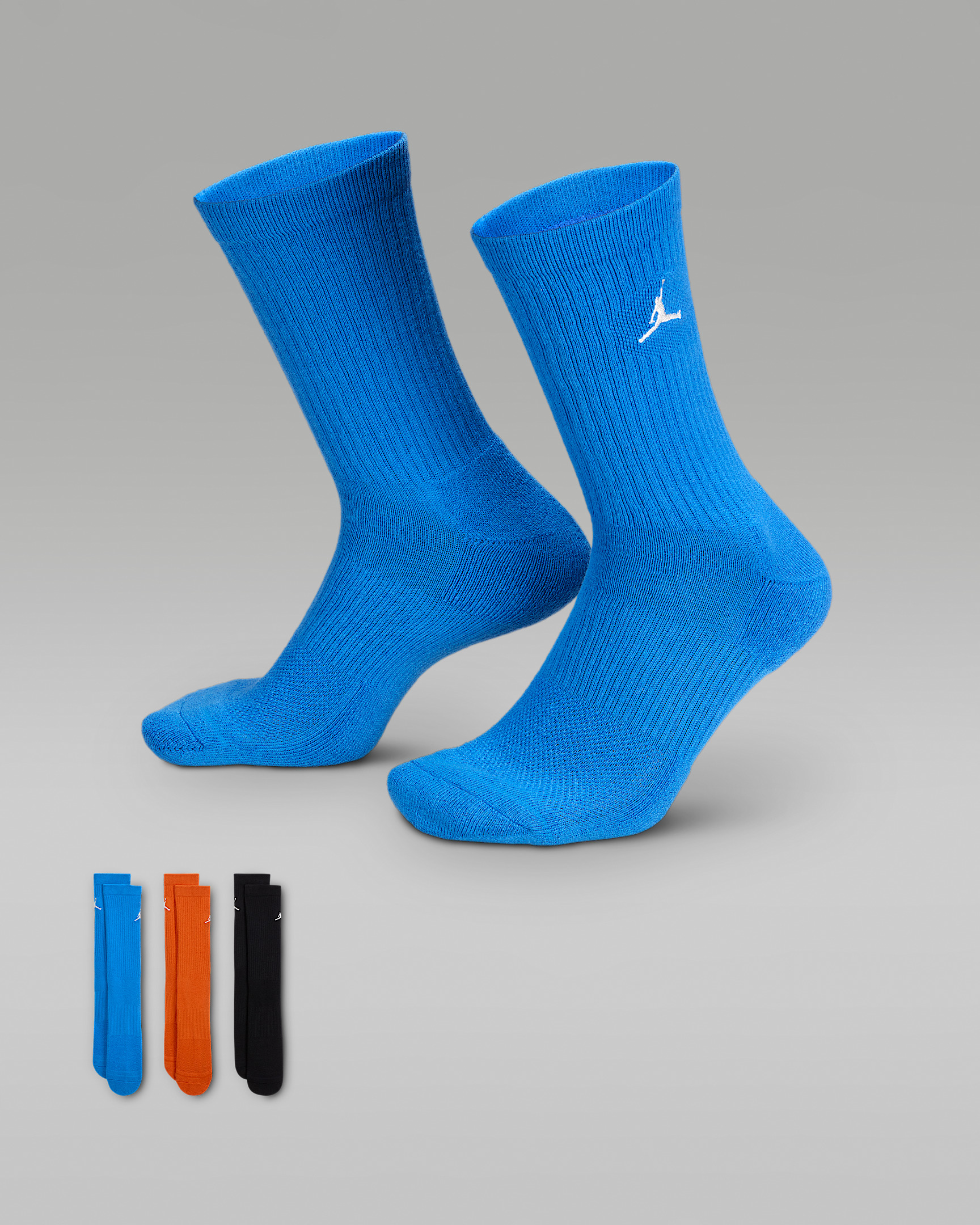 Jordan Everyday Crew Socks (3 pairs) - 1
