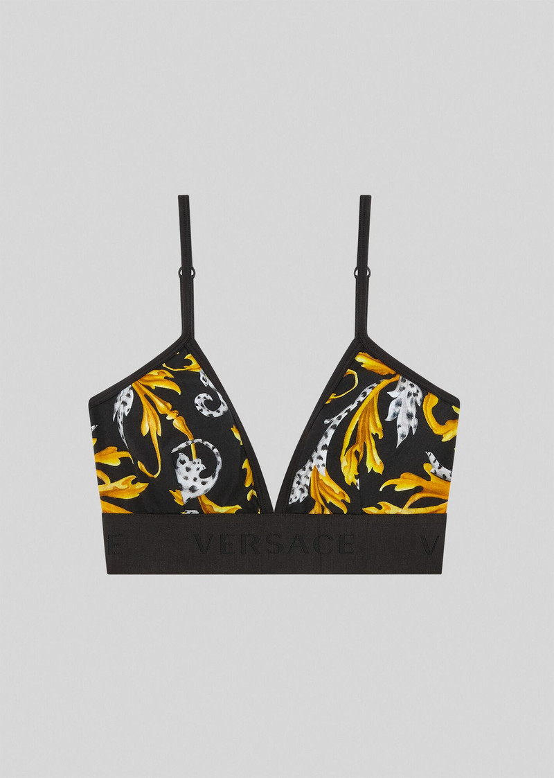Acanthus Print Bralette 1