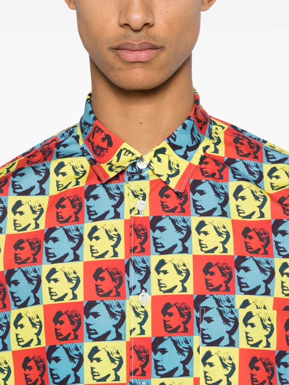 x Andy Warhol cotton shirt - 5