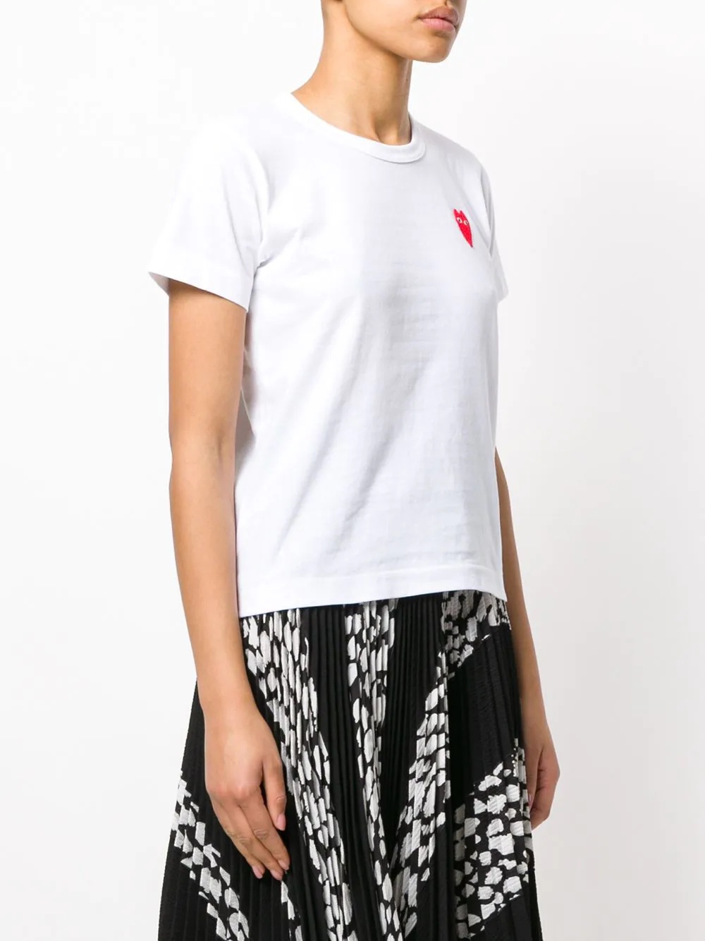 embroidered logo T-shirt - 3