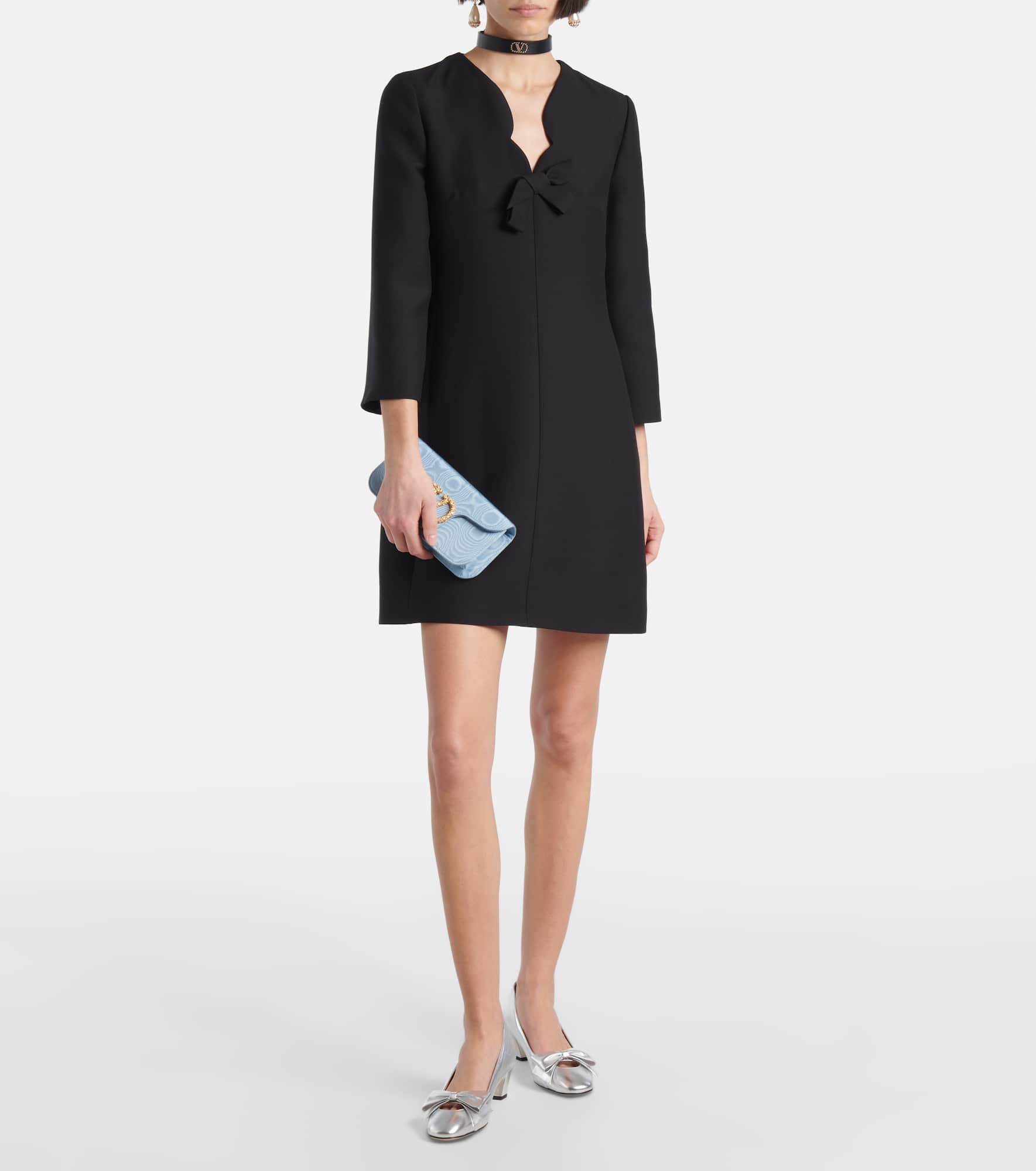 Crepe Couture mini dress - 2
