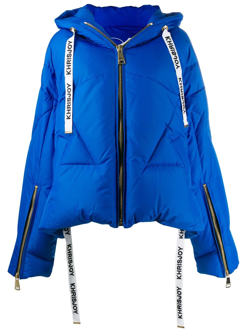 hooded padded jacket - 1