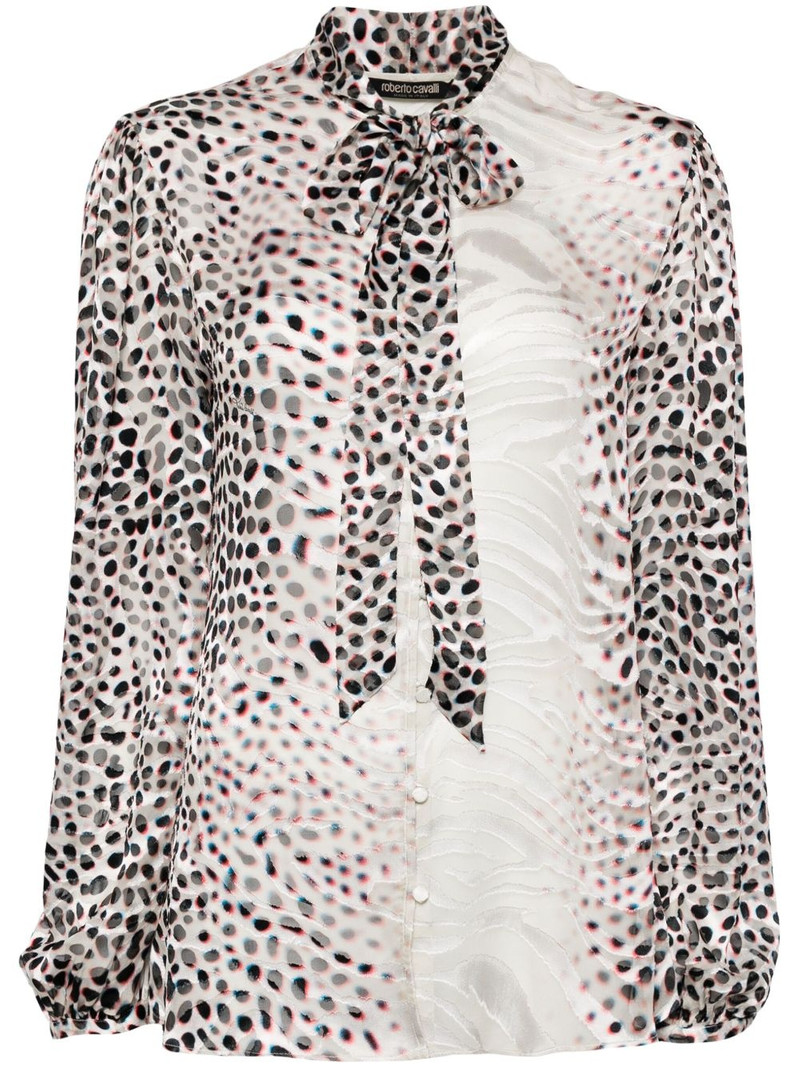 all-over graphic print shirt 1
