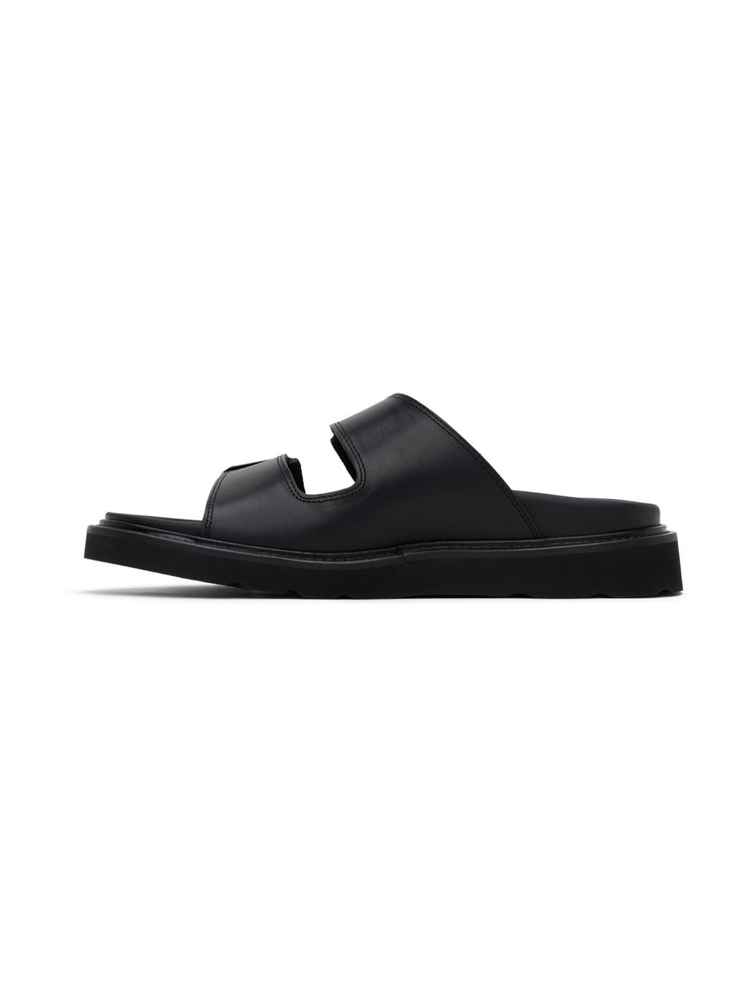 Black Kenzo Paris 'KENZO Matto' Sandals - 3