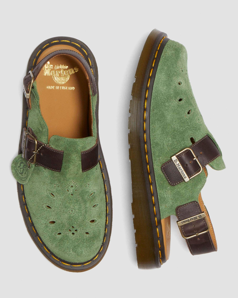 Dr. Martens Jorge Desert Oasis Suede Slingback Mule outlook