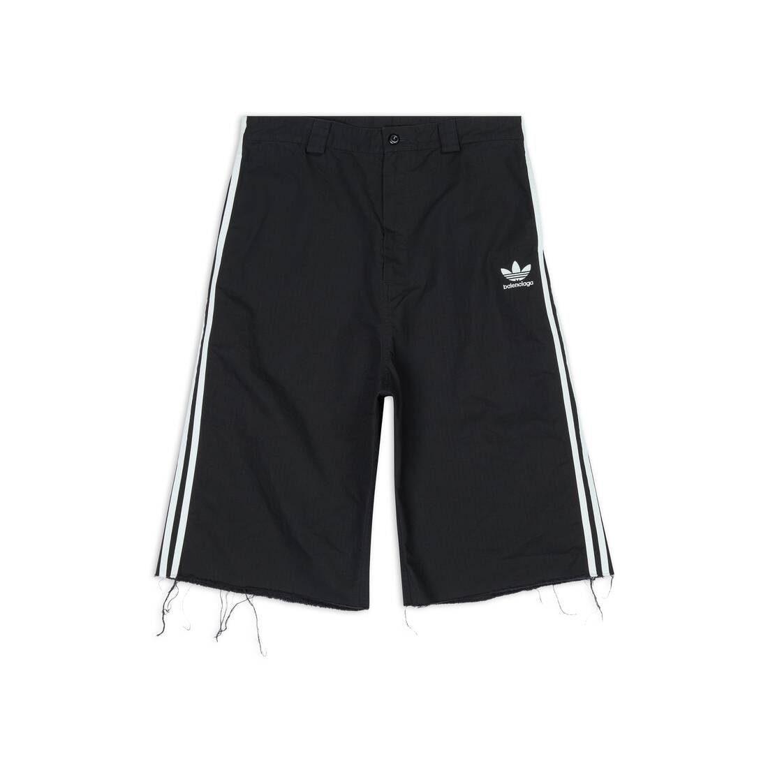 Balenciaga / Adidas Shorts in Black - 1