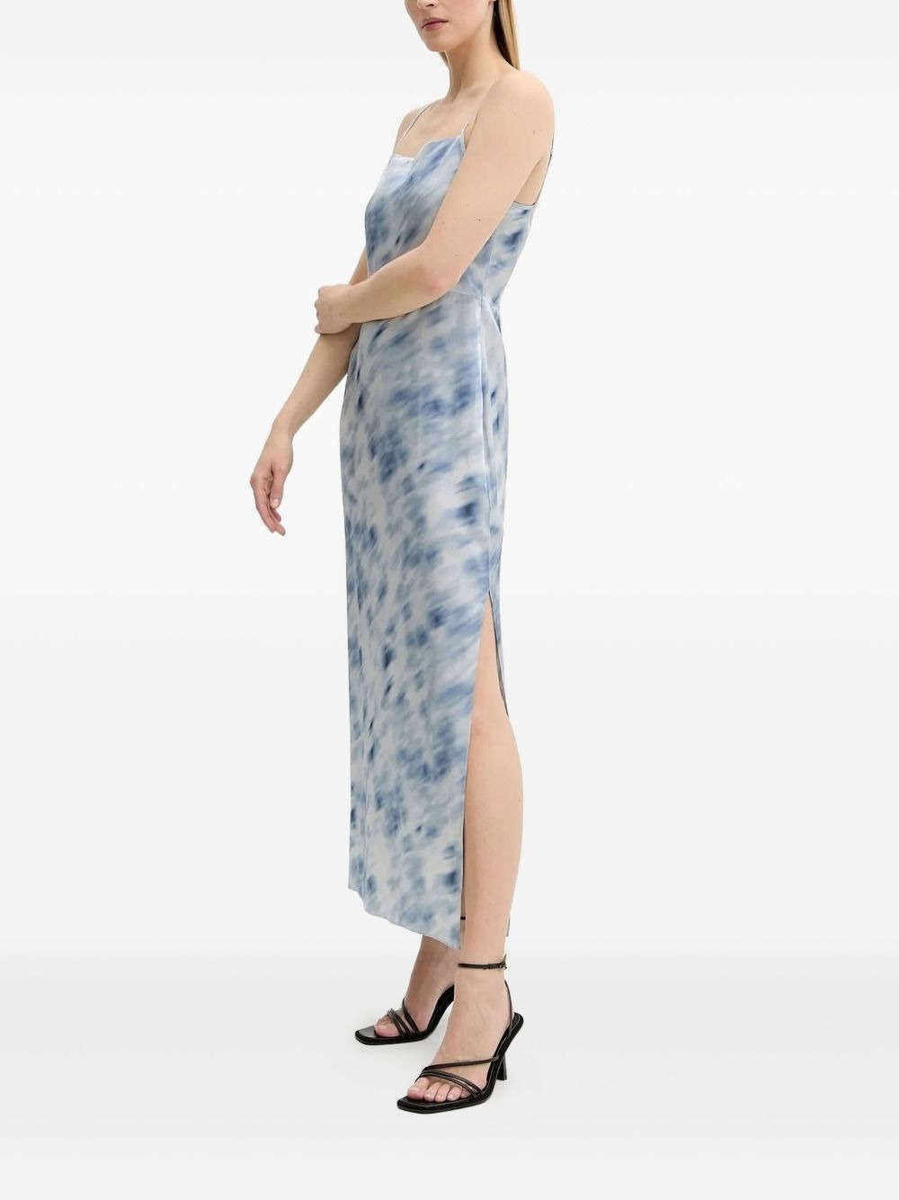 Sasage side-split maxi dress - 2