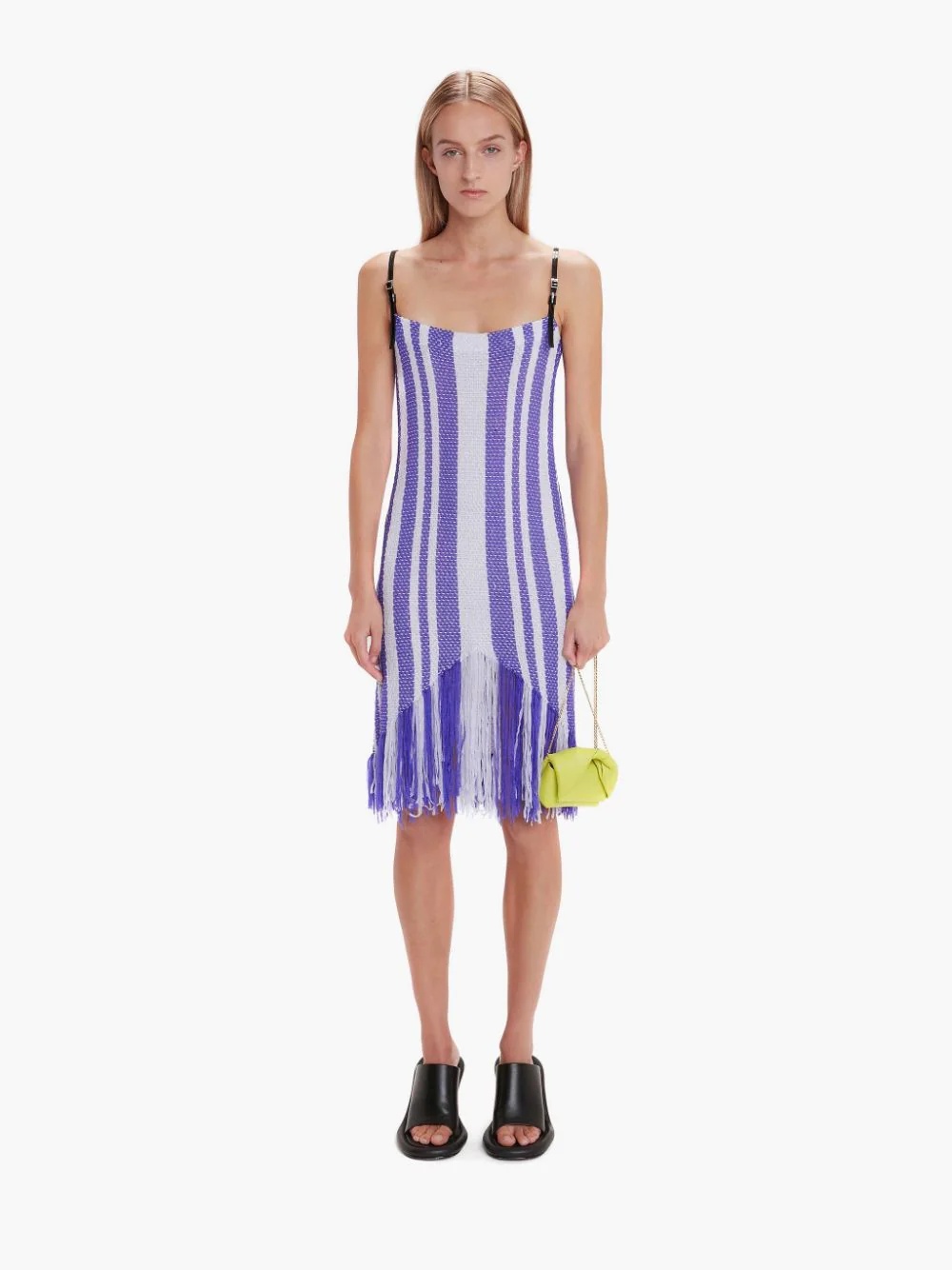 FRINGE DETAIL CAMISOLE DRESS - 2