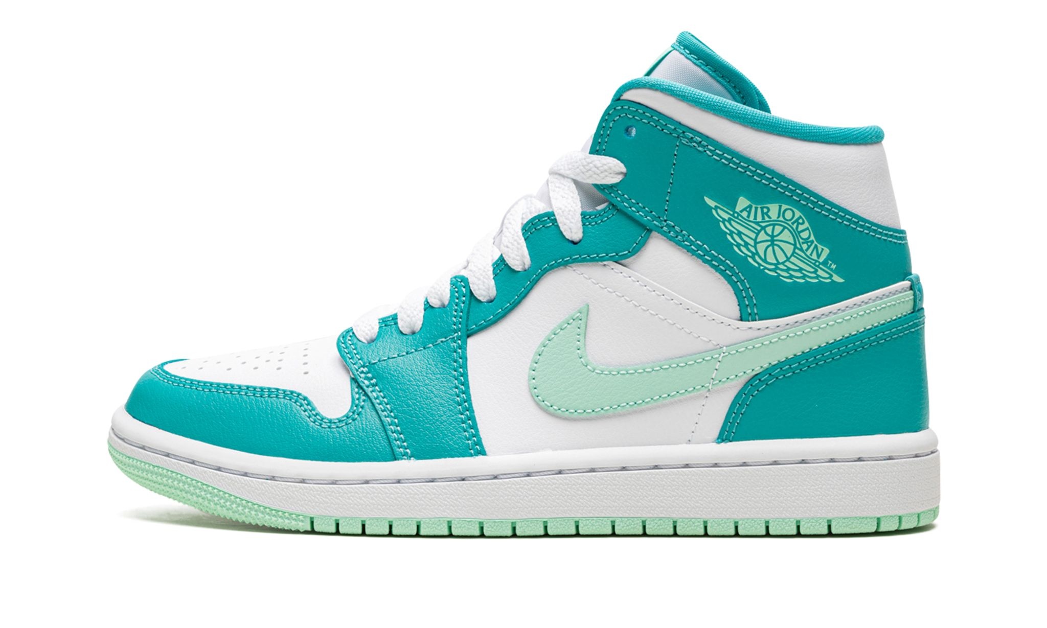 Wmns Air Jordan 1 Mid "Washed Teal" - 1