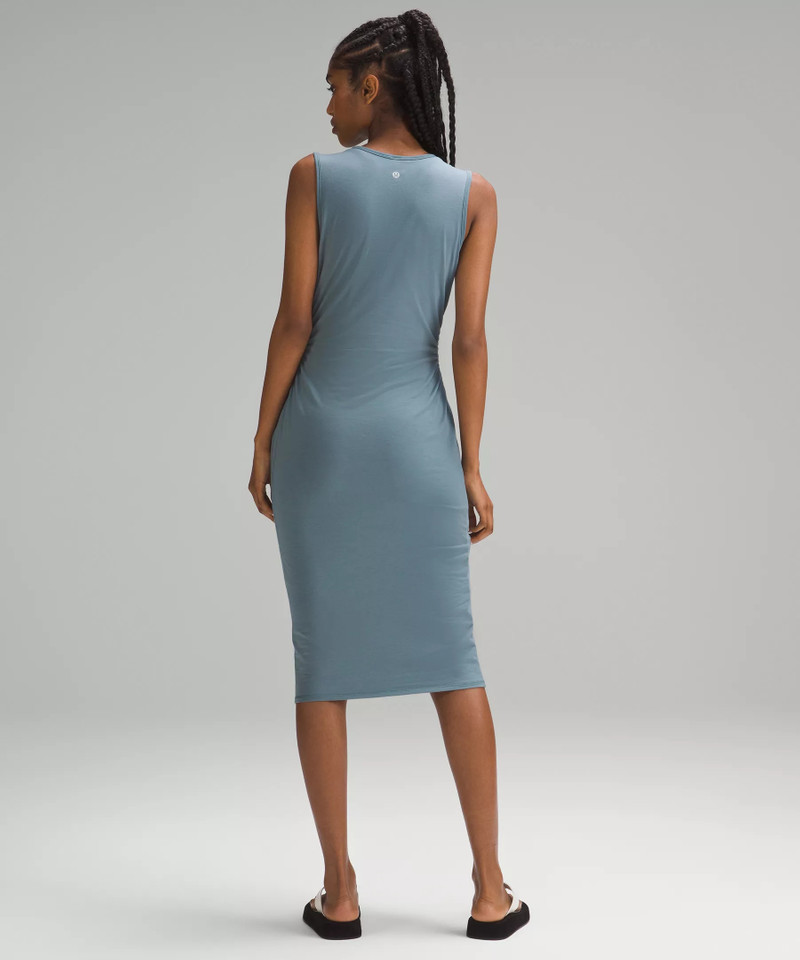 lululemon Shirred Cotton Midi Tank Dress outlook