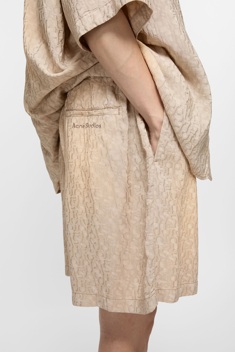 Shorts monogram - Warm Grey 5