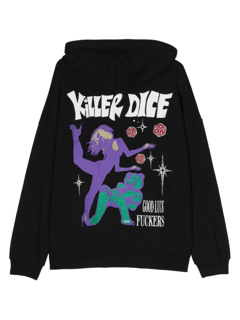 GCDS printed hoodie outlook