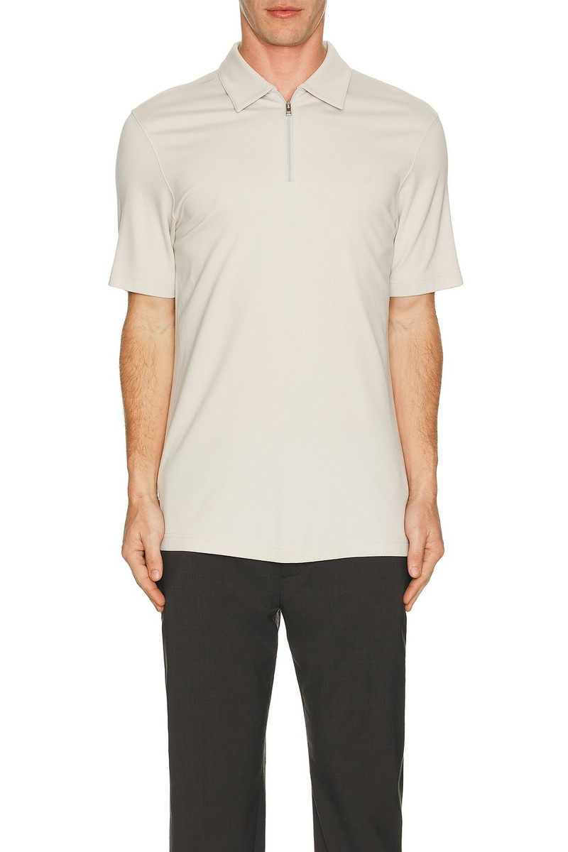 Theory Ryder Quarter Zip Polo outlook