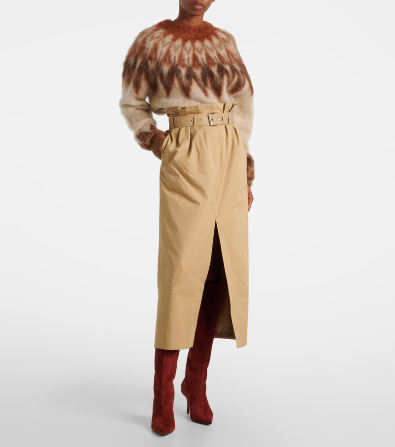 PARIS TEXAS Jessica 75 suede knee-high boots outlook