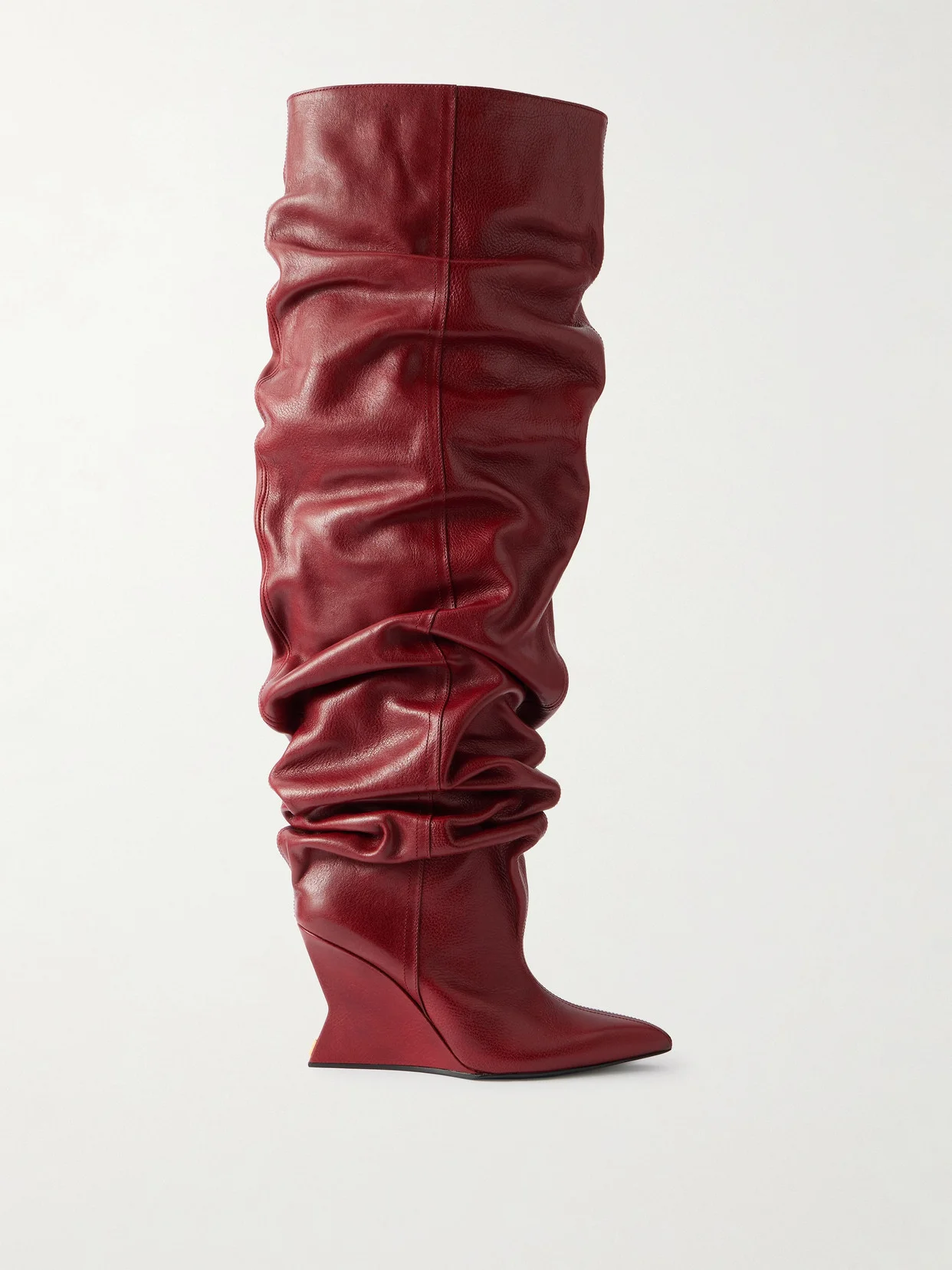 Textured-leather Over-the-knee Boots - 1