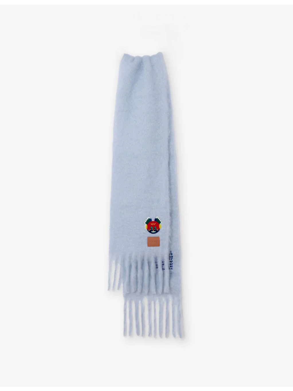 Futurist Cat Wool-Blend Scarf - 1