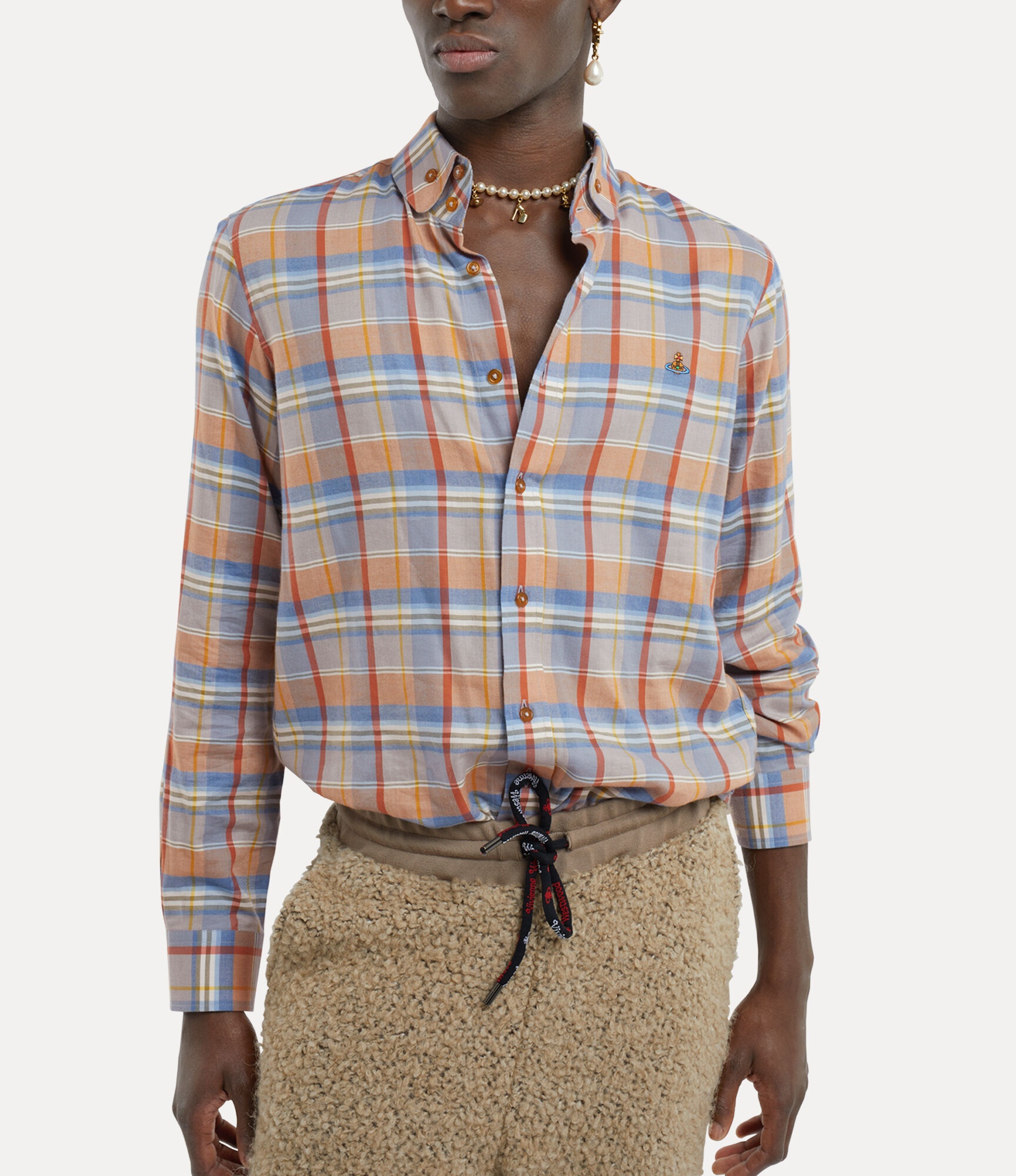 TWO BUTTON KRALL SHIRT - 5
