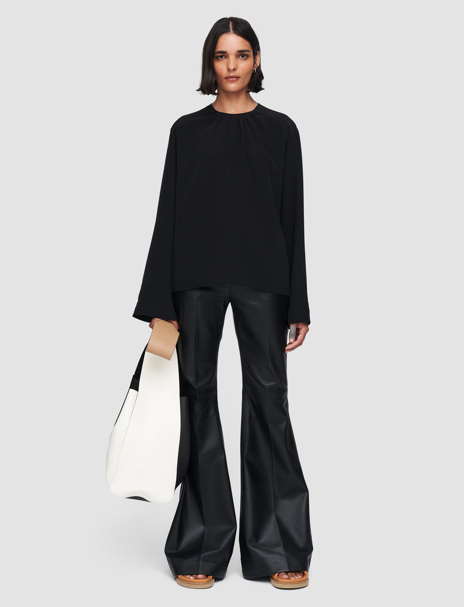 Silk Crepe de Soie Braidwood Blouse - 2