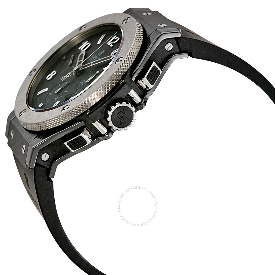 Pre-owned Hublot Big Bang Chronograph Black Dial Men's Watch 301.CT.130.RX - 2
